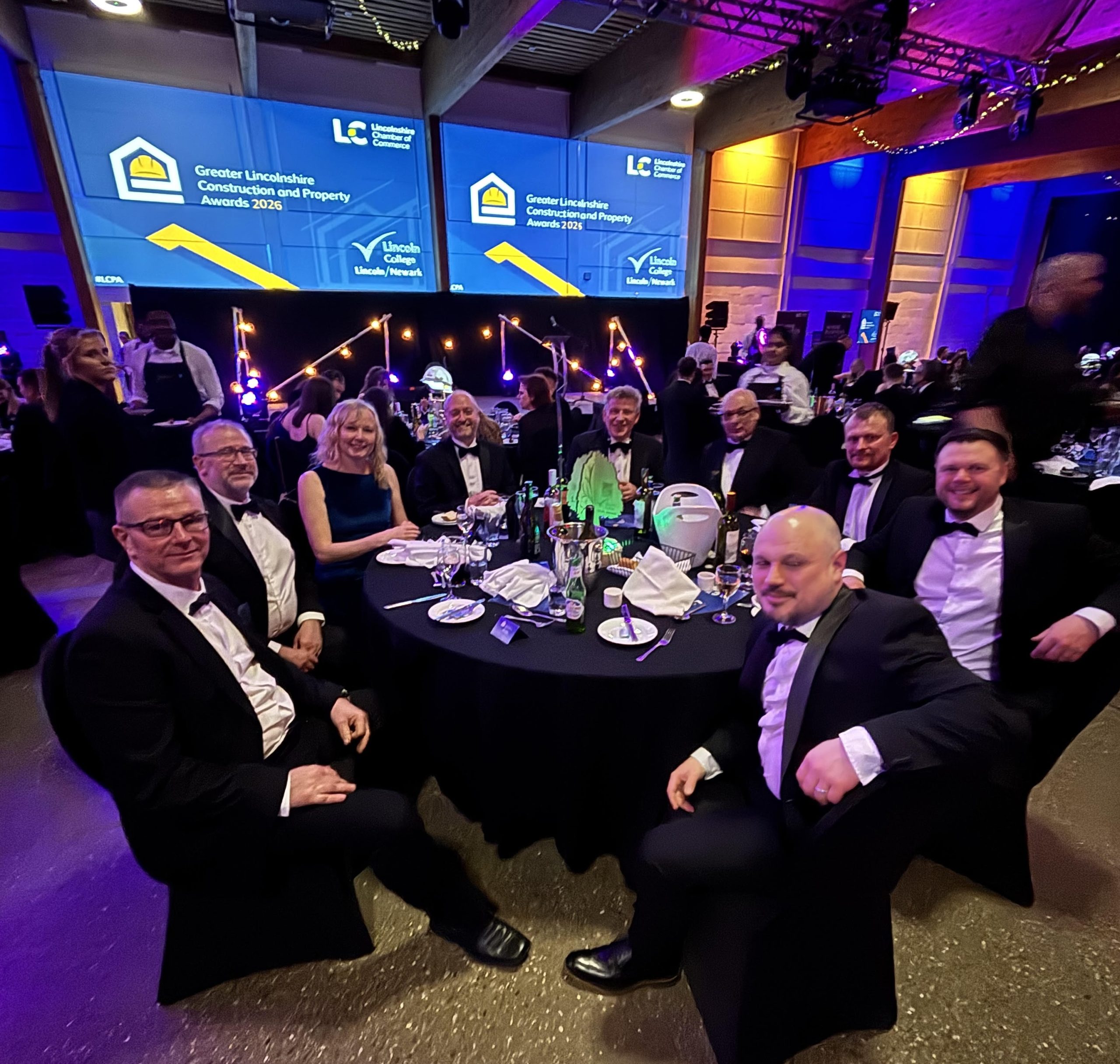 BSP Consulting Team at Lincolnshire Construction & Property Awards 2026 