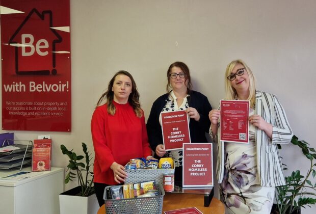 The Belvoir Corby team are holding a collection for Corby Homeless Project